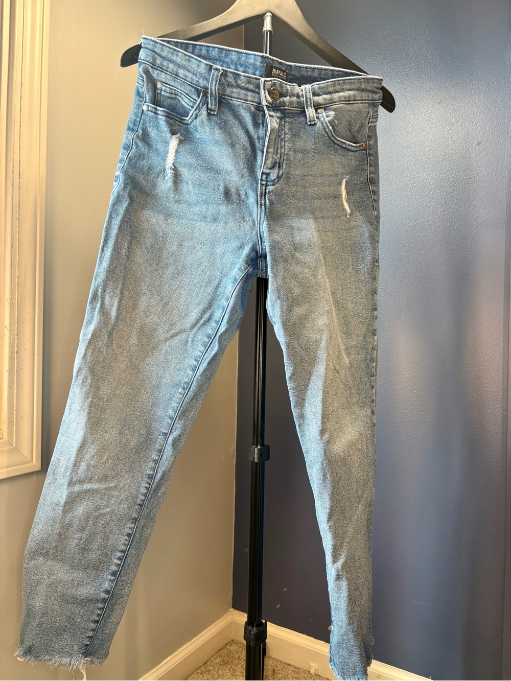 Buffalo David Bitton Light Wash Skinny Jeans